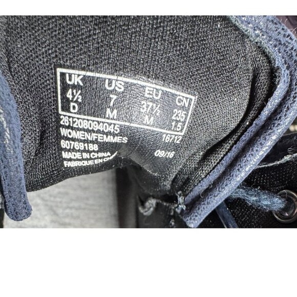 Clarks Cloudsteppers Boots Women Sillian Frey Ankle Navy Size 7 NWT - Picture 9 of 9